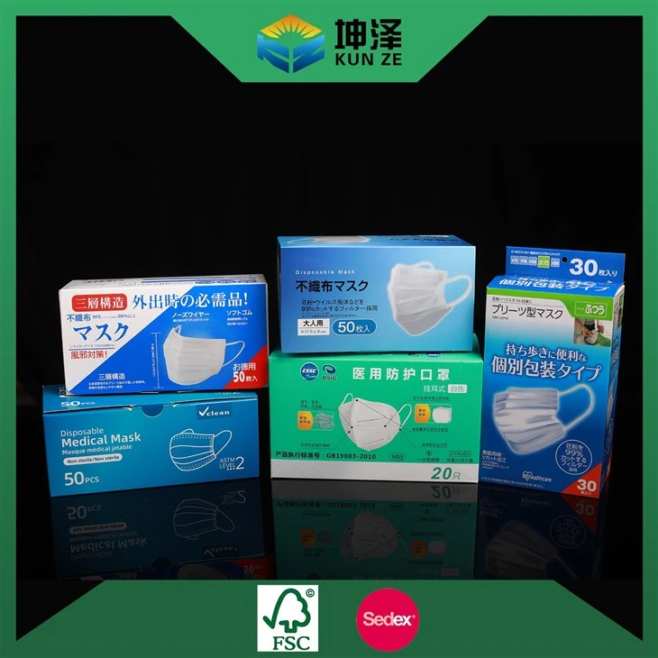 Mask Packaging Box